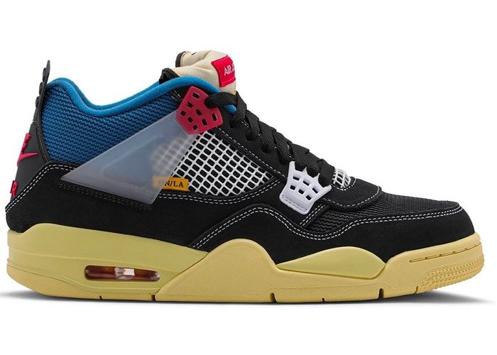 Photo de la Nike Air Jordan 4 Retro Union Off Noir