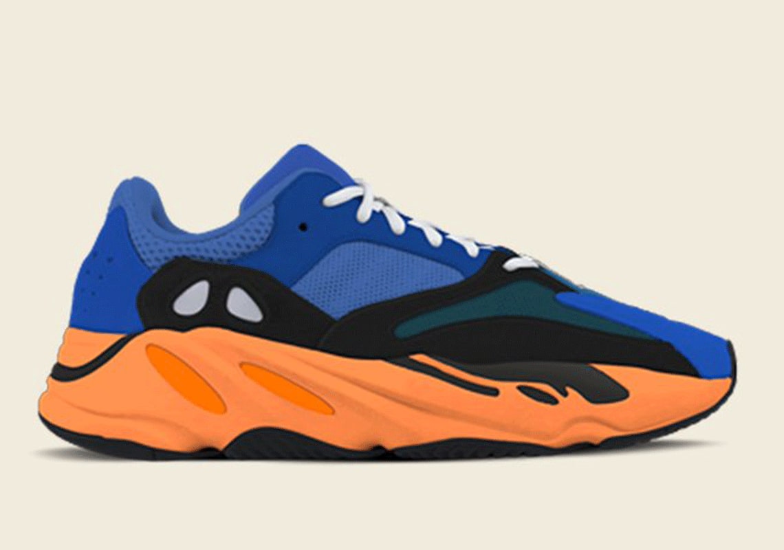 Photo de la sneaker Adidas Yeezy Boost 700 Bright Blue