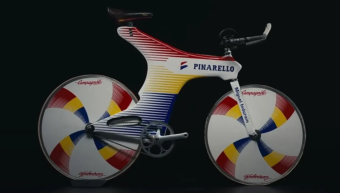 Photo du Pinarello Espada de Miguel Induráin