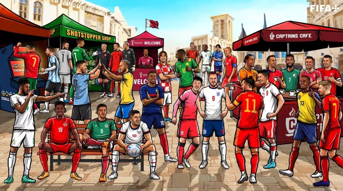 Les 32 maillots de football de la Coupe du monde 2022