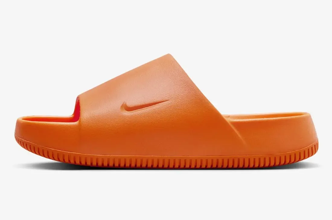 Nike Calm Slide: Un éclat d'orange pour dynamiser votre style